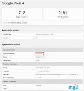 GeekBench上首次发现运行Android R的手机